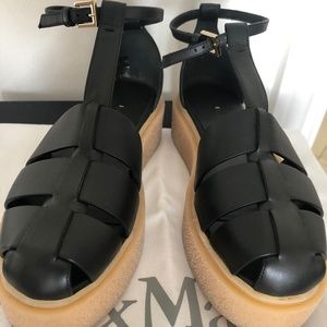 Max Mara Fisherman sandals, sz. 6.5